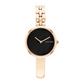 Female Black Analog Stainless Steel Watch 25200280