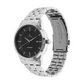 TITAN Anthracite Dial Silver Stainless Steel Strap Watch NN1584SM04 (DF302)