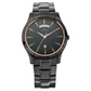 Titan Quartz Analog with Day and Date Black Dial Stainless Steel Strap Watch for Men 1767NM01 (DH328)