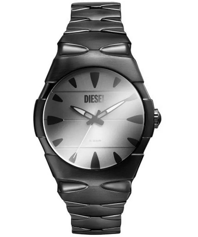 Diesel Men's D-SRUPTOR (42mm) Silver Dial / Black Stainless Steel  DZ2213