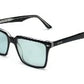 Scott Unisex  Full Rim Non-Polarized Rectangular Sunglasses 10012 C1 54 S