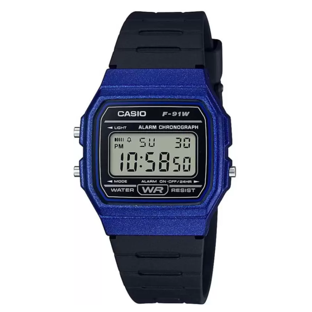 YOUTH F-91WM-2ADF - D247 Black Digital - Unisex Watch