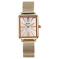 Titan Slimline Quartz Analog Mother Of Pearl Dial Rose Gold Stainless Steel Strap Watch for Women 95181WM01 / NS95181WM01