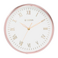 Classic Rose Gold Wall Clock with Silent Sweep Technology - 30.0 cm x 30.0 cm (Medium) NSW0001PA03