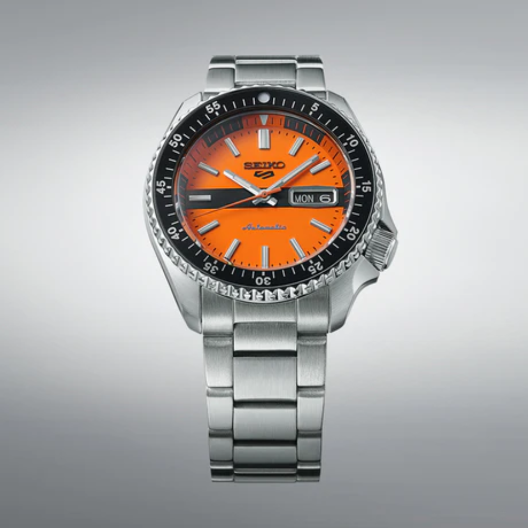 The ‘New Double Hurricane’ Seiko 5 Sports Retro Colour Collection SRPK11K1