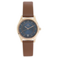 Titan Workwear Blue Dial Analog with Date Leather Strap watch for Women 2596WL03 / NS2596WL03