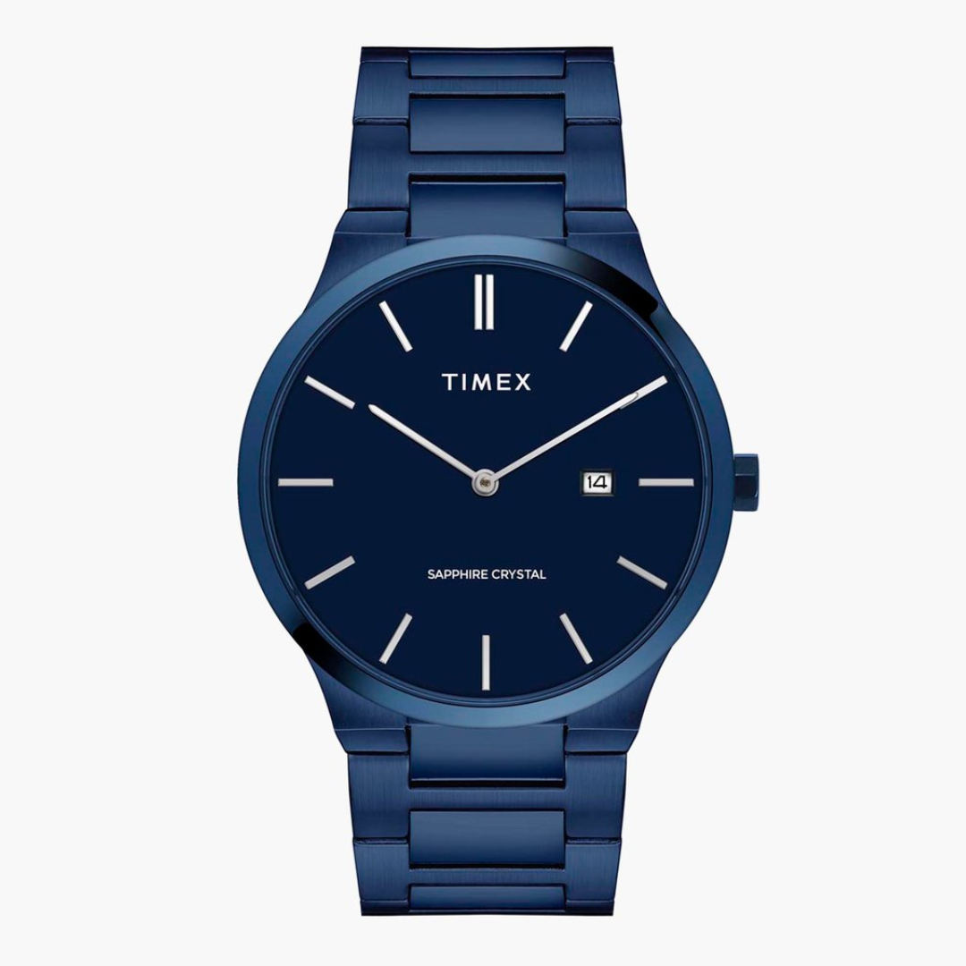 E Class Male Blue Analog Stainless Steel Watch TWEG23602