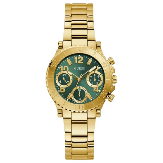 GUESS Analog Green Dial Women's Watch-GW0465L5