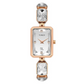 Timex Women Silver Rectangular Analog Dial Watch- TWEL16905