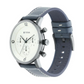 Athleisure - Silver Dial Hybrid Strap Watch NN90119QP01 (DK565)