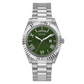 Guess Men's Watch Green Dial Silver Tone Case Quartz GW0265G10