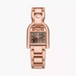 Harwell Three-Hand Rose Gold-Tone Stainless Steel Watch ES5328