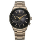 Titan Stellar Quartz Multifunction Brown Dial Stainless Steel Strap Watch for Men 10009KM03 (DN850) / NS10009KM03