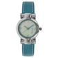 White Dial Blue Leather Strap Watch 8944SL01