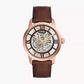 Townsman Automatic Brown Leather Watch ME3259