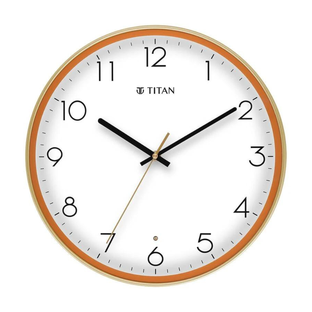 Classic LED Backlit Clock with Silent Sweep W0075PS01