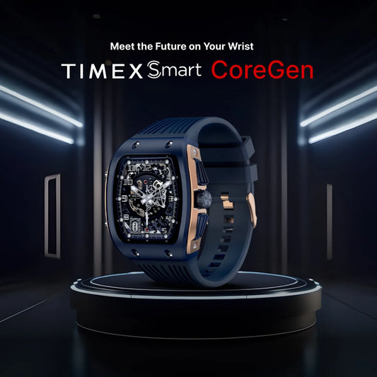 Timex Smart Coregen 1.76" (4.47 cm) Display with Functional Crown and BT Calling Smartwatch For Unisex - TWTXW901T