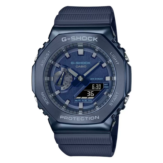 Blue Metal Covered - Men's Watch CASIO  G-SHOCK GM-2100N-2ADR(G1162)