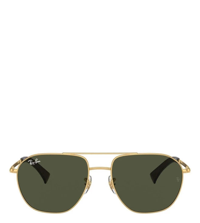 RAY-BAN Green UV Protected Aviator Unisex 0RB3723I0013158