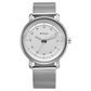 Titan Workwear Quartz Analog Silver Dial Stainless Steel Strap Watch for Men 1884SM01