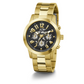 Guess Mens Gold Tone Multi-function Watch GW0627G2