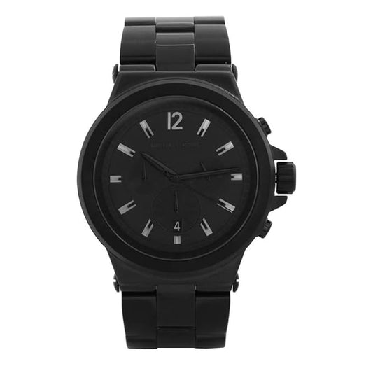 Michael Kors Stainless Steel Analog Black Dial Men Watch-MK8279