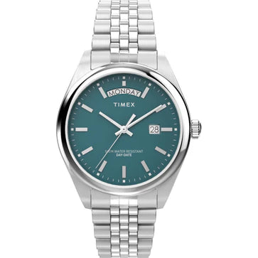 Timex Legacy Day And Date 41mm Stainless Steel Bracelet Watch - TW2V68000UJ