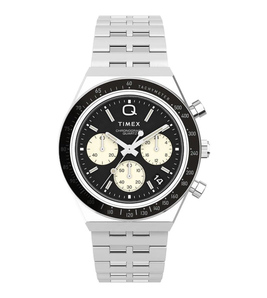 TIMEX panda Chronograph Watch for Men TW2V42600UJ