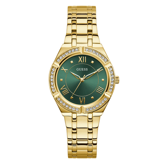 Guess Ladies Gold Tone Analog Watch GW0033L8