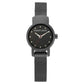 Fastrack Hitlist Quartz Analog with Date Black Dial Stainless Steel Strap Watch for Girls nr2298nm01 / 2298nm01