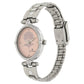 Titan Pink Dial Silver Stainless Steel Strap Watch 2419SM01 (DE875)