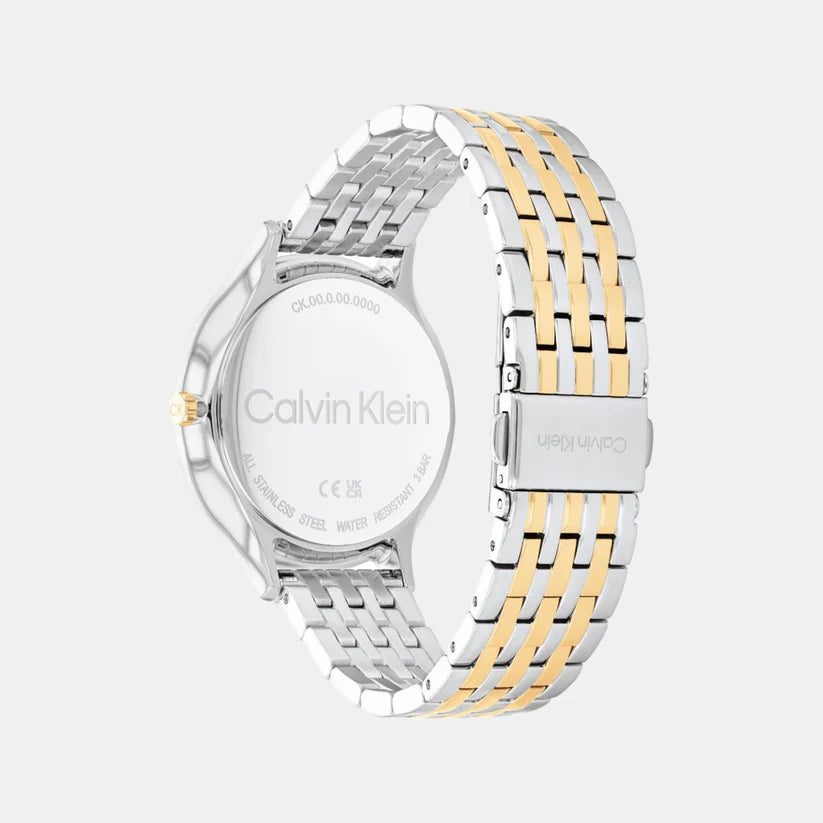 Calvin Klein Women Quartz Analog Silver Dial Stainless Steel Watch 25100002