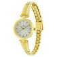 Champagne Dial Golden Stainless Steel Strap Watch NP2574YM01 (DG443)