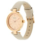 Titan Raga Viva Rose Gold Dial Women Watch With Leather Strap NS2579WL01 / 2579WL01