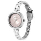 Titan Lagan Pink Dial Metal Strap Watch NP2598SM06 / 2598SM06