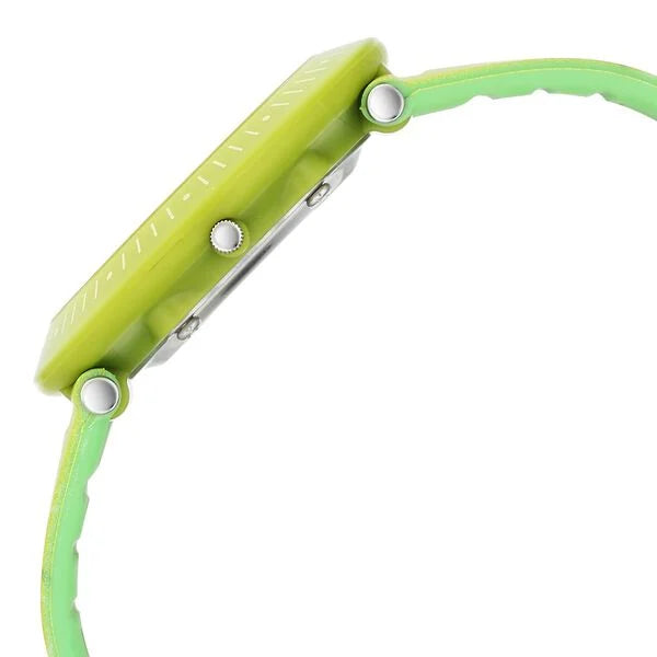 Zoop By Titan Fruit Story Quartz Analog Green Dial Plastic Strap Watch For Kids 26007pp08w