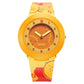 Zoop By Titan Fruit Story Quartz Analog Orange Dial Plastic Strap Watch For Kids 26007pp09w