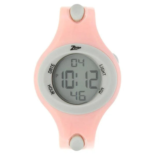 Zoop By Titan Digital Dial PU Strap Watch for Kids ns26012pp02w / 26012pp02w