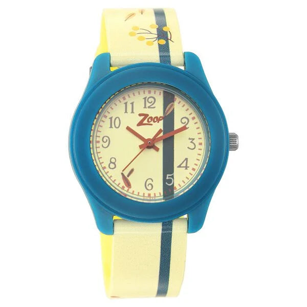 Zoop By Titan Friends From Nature Yellow Dial Plastic Strap for Kids ns26019pp32w / 26019pp32w