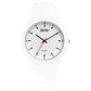 Zoop By Titan Pop Integrated Quartz Analog White Dial Silicone Strap Watch for Kids 26031PP02W