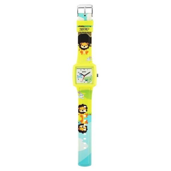 Zoop By Titan Forest Story Quartz Analog Multicoloured Dial Silicone Strap Watch For Kids 26039pp02w