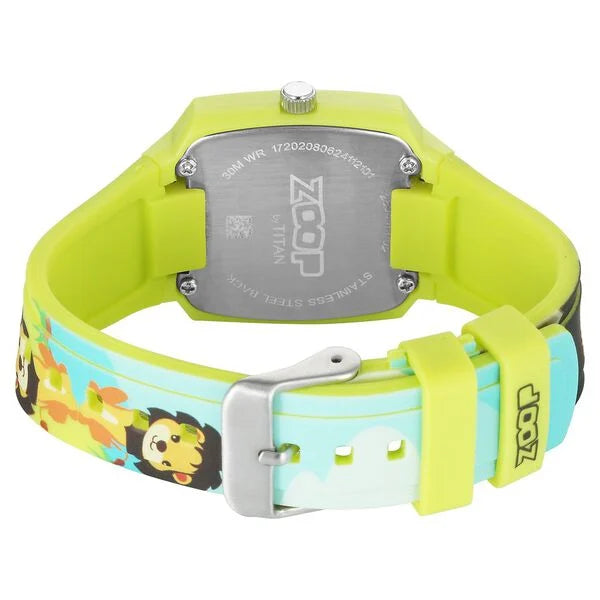 Zoop By Titan Forest Story Quartz Analog Multicoloured Dial Silicone Strap Watch For Kids 26039pp02w