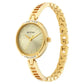 Gold Dial Analog Watch NP2637YM01