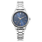 Blue Dial Silver Stainless Steel Strap Watch NP2574SM01 / 2574SM01