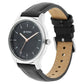 TITAN Workwear Watch with Black Dial & Leather Strap 2639SL01(DK462)