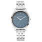 Titan Workwear Watch with Blue Dial & Stainless Steel Strap NN2639SM02