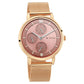 Titan Workwear Rose Gold Dial Quartz Multifunction Metal Strap watch for Women NR2652WM01 / NS2652WM01