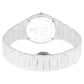 Titan Edge Ceramic Quartz in Arctic White Dial Watch for Women ns2653qc04 / 2653qc04