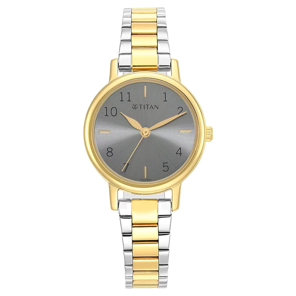 Ladies Karishma Grey Dial Metal Strap Watch 2678BM01 / NS2678BM01