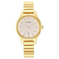 TITAN Ladies Karishma Beige Dial Metal Strap Watch 2679YM01 / NS2679YM01